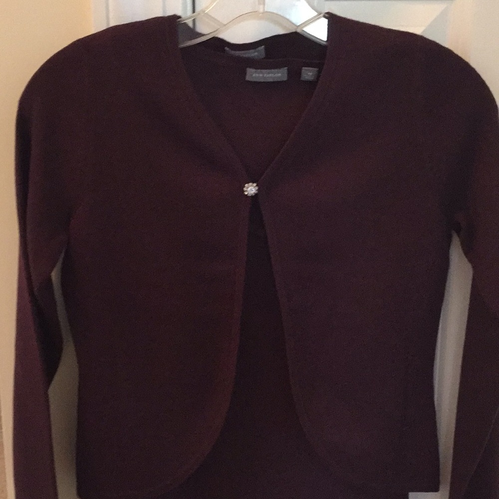 Ann Taylor Cardigan and Tank